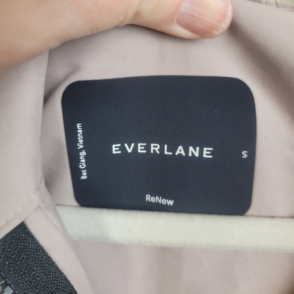 Everlane Taupe ReNew Anorak Trench Coat size S - Picture 3 of 8